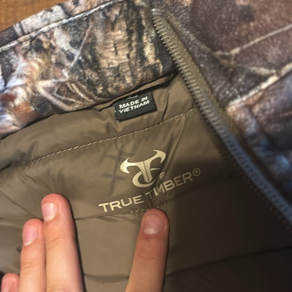 Youth Large True Timber Camo Puffer Jacket - Picture 4 of 4